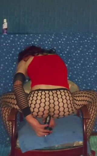 Lizzaali: Riding and destroying pantyhose