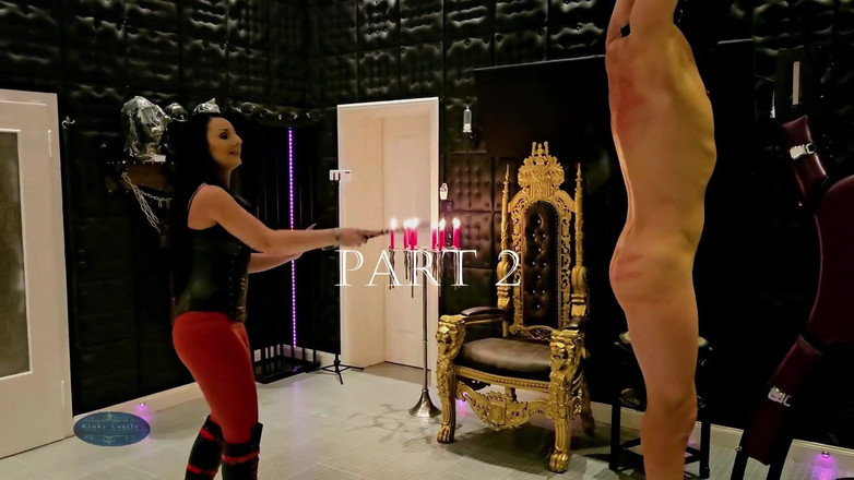 Kinky Castle: Maîtresse Luciana raccroche une grosse queue extrême, partie 2