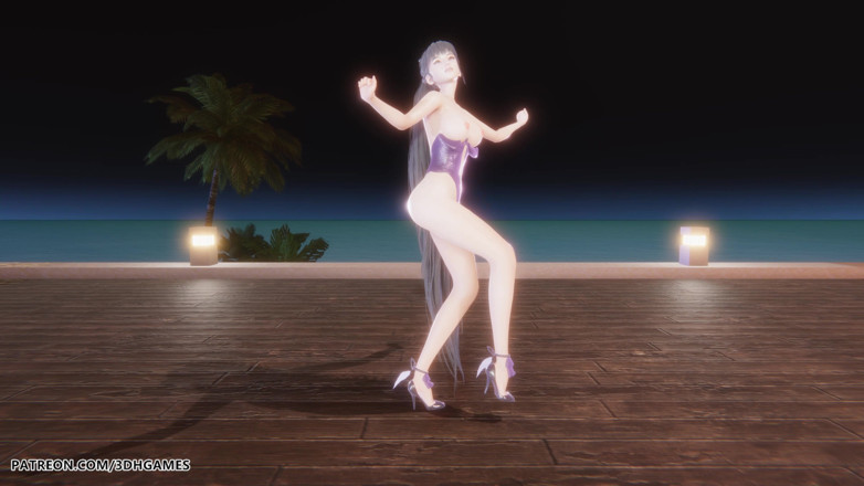 3D-Hentai Games: [Mmd] Le Sserafim - Smart Eve Sexy Striptease Star Hentai necenzurat 4K 60fps