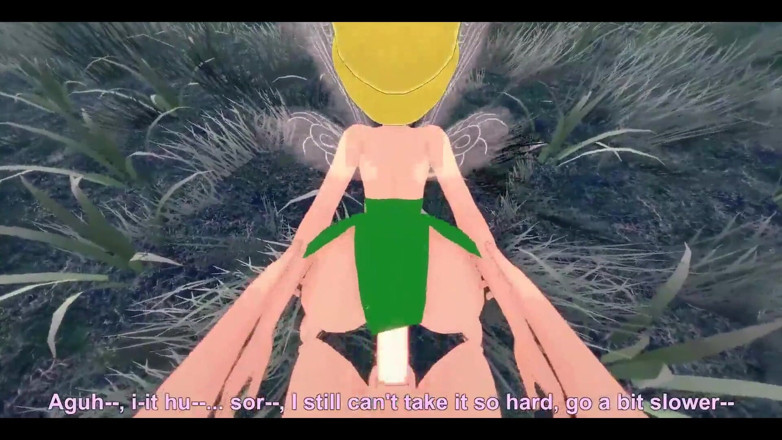 Fantasy king: Tinker Bell má sex, zatímco jiná víla sleduje | Peter Pank |...