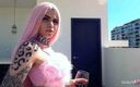 Full porn collection: Roze haren Duitse tiener Penny in netkousen seks in de...