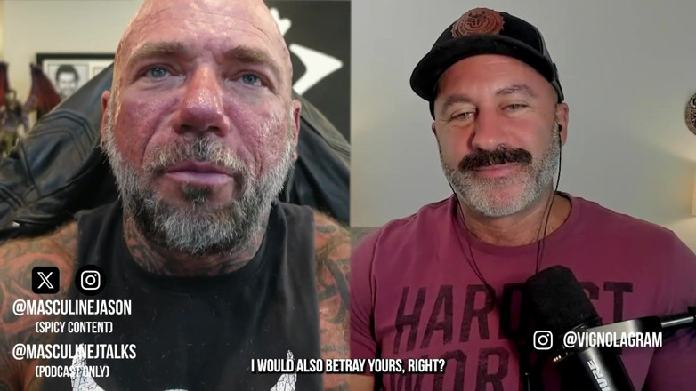 Raw and Uncensored with Masculine Jason: Gay Men Vs Masculinity with Frank Paul Vignola Episode 16