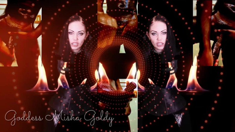 Goddess Misha Goldy: BBCのmindfuck!BBCほど激しくイカせるものは他にありません!