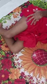 Indian Bhabhi Red Traditional Dress Intimate Sex with Devar - Homemade