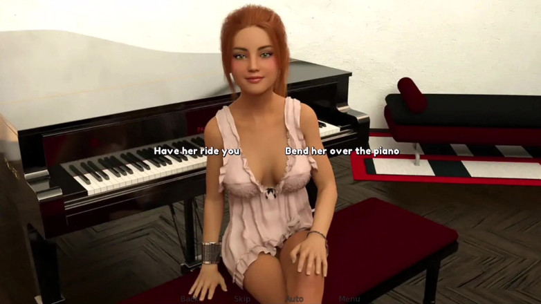 Kitty Gamer: Melodie sexuální scény