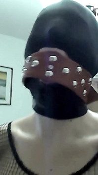 Penis-gagged Slave Slut Is Hard Whipped. Screaming Nice While Riding the Rope.