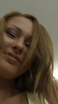 Nice girl showing her skill with dildo