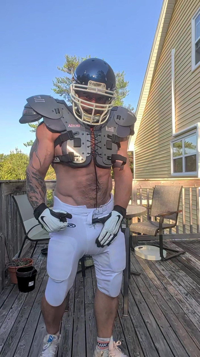 Bruiser Bearwood: Football Gear, Socks, Cleats