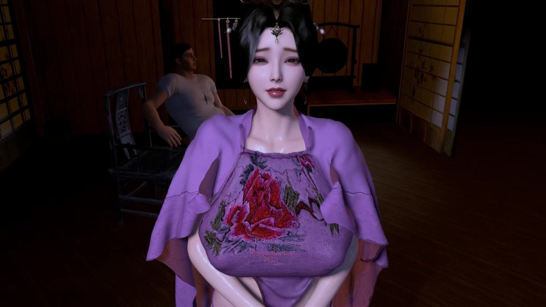 Why fuck so hard: 3D, seins énormes, une Japonaise infidèle avec une grosse bite