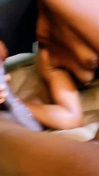 Hardcore Oiled Jerking off My Monster Black Cock a Nd Cradling My Heavy Dropped Balls