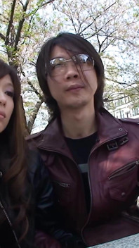 Real Japanese Girl Islay Fucking in Front at Cuckold Boyfriend