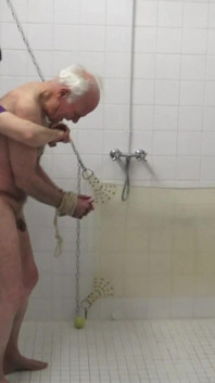 Old Slave Nuts Kicking