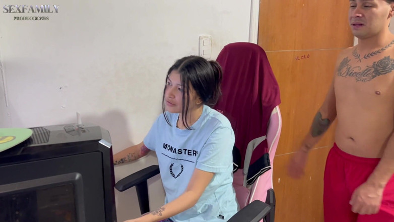 Foxxx: My Cute Stepsister Asks Me for Help with Her College...
