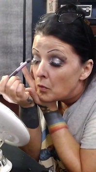 Rty na Lashes make-up