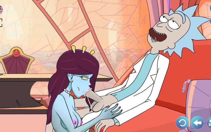Miss Kitty 2K: Непристойная вселенной Rick - первое обновление - секс Rick и Unity