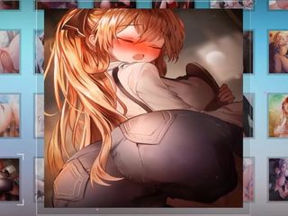 LoveSkySan69Real: Hentai World Animation Puzzle - Část 7 - Hentai Masturbace od Loveskysanx