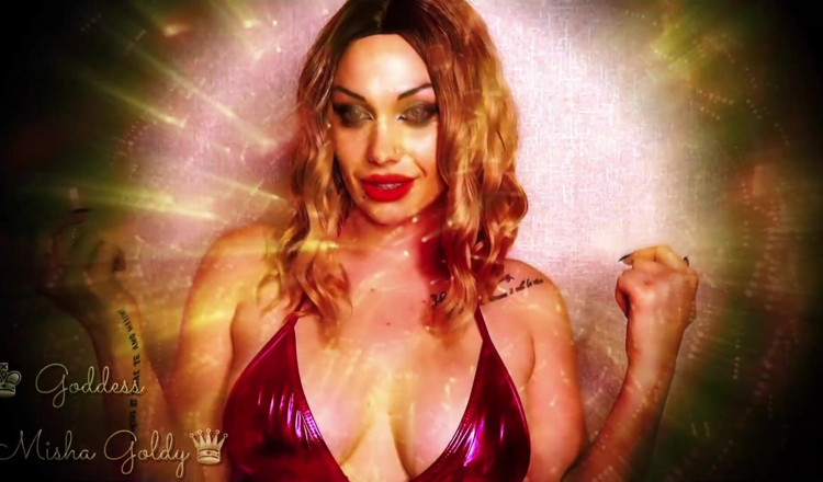 Goddess Misha Goldy: Přejete si pro mě rozvést svou hloupou manželku! Domácí ztroskotání...