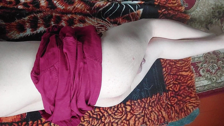 Kitty_Cross: Model youtube crossdresserkitty sebelum muncrat masturbasi kontol imut di antara...