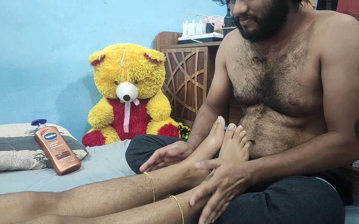 Vaigavarun Feet romance: Массаж ступней и ног