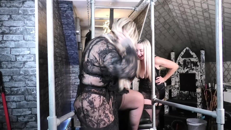 Miss Jessica Wood: Facesitting Sissy - Part 2 - Miss Jessica Wood &amp; Mistress Ava Punish a...