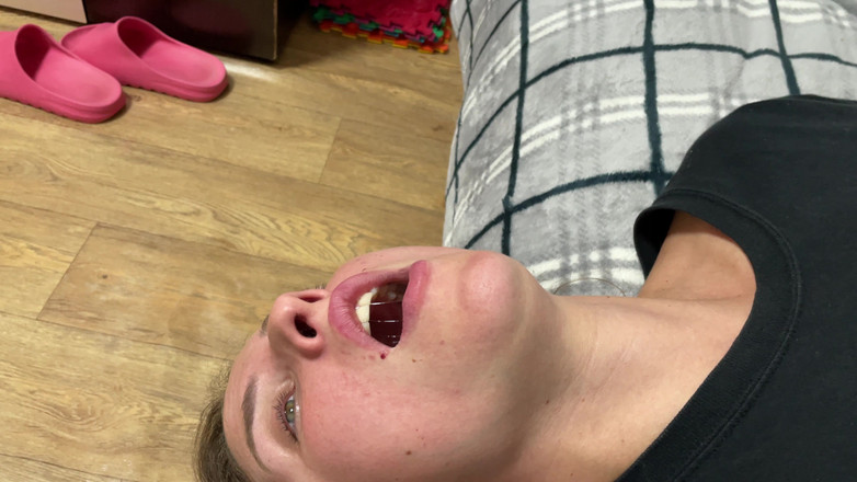 Hottie goddess: 관입 기침 페티쉬 POV