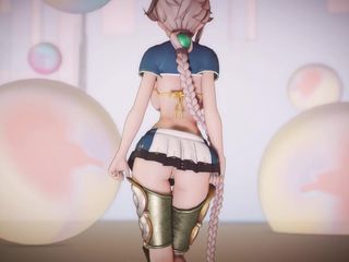 Mmd anime girls: 섹시한 춤을 추는 Mmd R-18 애니메이션 소녀 (클립 37)