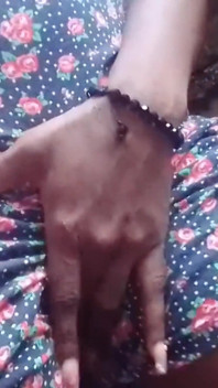 Flashing My Tits Fingering My Hairy Pussy Outdoors