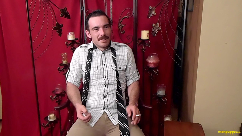 Man Puppy: Urso filhote fumando fetiche entrevista