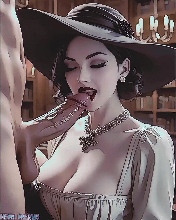 Neon dreams: Neon Dreams - Countess Alcina Dimitrescu