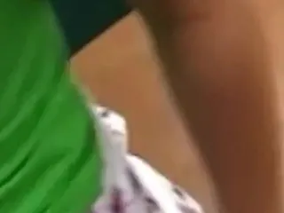 Huge Boobs MILF: Flirting with the Busty Brunette as She Exercises Leads to...