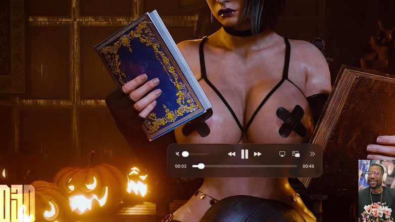 L6RD7BLU3 FUTA: 자지를 따먹는 트랜스젠더 제이슨, 자비를 부풀리는 미망인