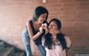 Selfgags Latina Bondage: Наши пробы в бондаже Damsel
