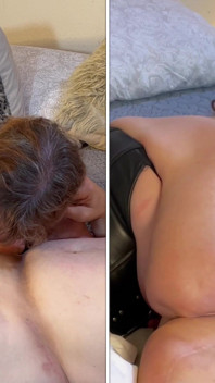 Slutty Farmor Carmen: Cocksucker Extraordinaire
