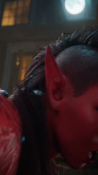 Futanari Lae'zel deepthroat și anal Karlach Demon - 3D Baldurs Gate Fete Animație