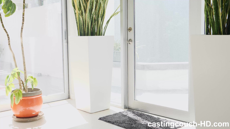 Casting couch HD: Blonde girl gets cock from black man