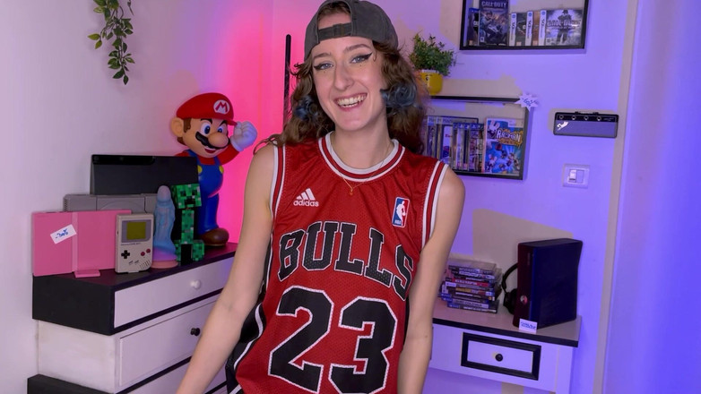 SadSilly: ゲームストアの大物コレクターが、私のものを求めています!- JOI Fr Gamergirl Altgirl