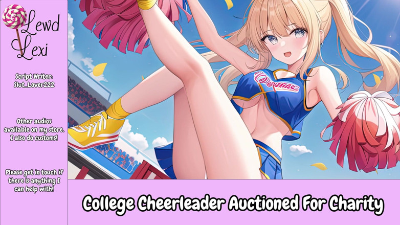 Lewd Lexi: Une pom-pom girl étudiante se fait vendre aux enchères pour de...