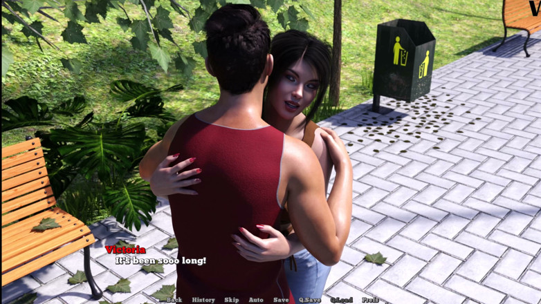 Johannes Gaming: Victoria in Big City 22 Victoria ha incontrato qualcuno nel parco