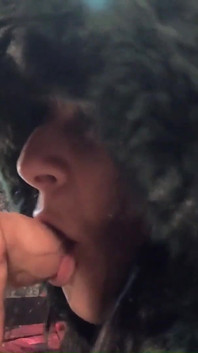 Milfycalla Ep 137 Stepmom Was Face-fucked. Cum on Shiny and Fluffy Jacket.