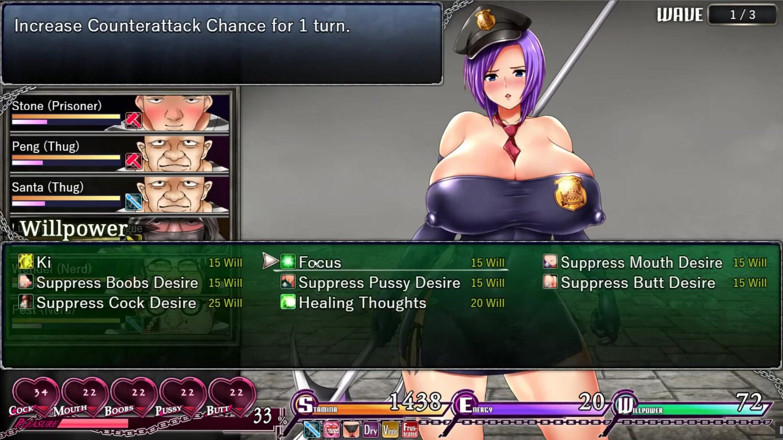 Cumming Gaming: La prisión de Karryn camina silenciosa [juego hentai pornplay] Ep.6 ella...