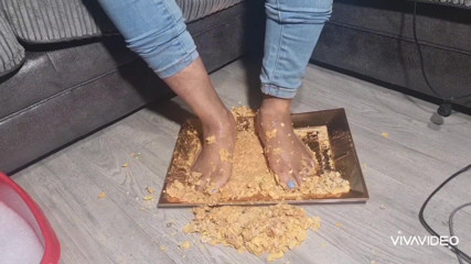 Simp to my ebony feet: fötter mat förälskelse