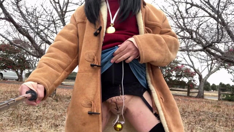 megu2002: Antrenör Eğitimi No89 Açıkta Sessiz Parkta Yürü ve İdrar Et