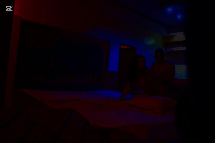 Afrocouple: Fodido Duro em Motel com Luz Vermelha Parte 3