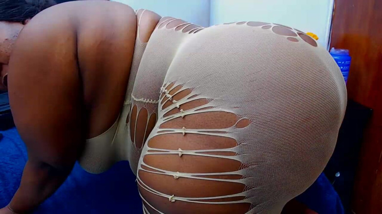 Big black clapping booties: Wichs zu meinem monströsen BBW-arsch, episode 1021