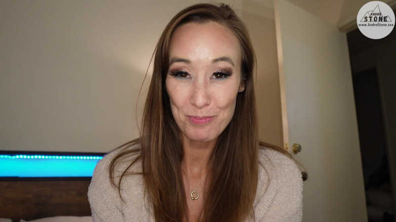 Andre Stone: Sexy Asian Stepmom Catches You Watching Porn