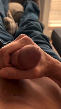 Horny After a Hard Day with a Nice Cumshot