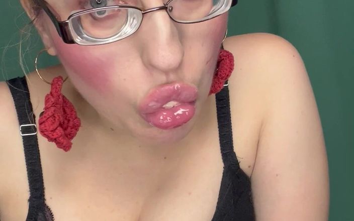 FinDom Goaldigger: 큰 안경에 더 큰 풍선 껌 3부 #glasses #eyeglasses #bubblegum