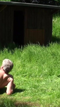 Mature sex in the forest