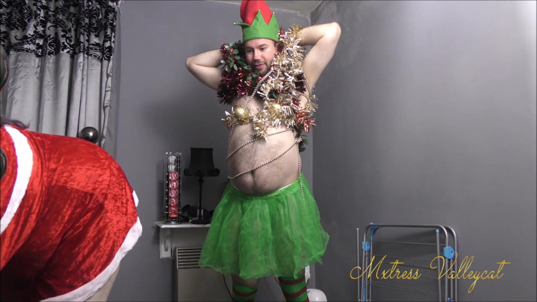 Mxtress Valleycat: Árbol de navidad humano