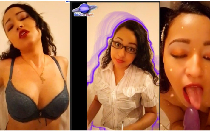 Saturno Squirt: Saturno сквирт учительницы университета, она подает 18-летнего паренька, и он делает ей сексуальное предложение